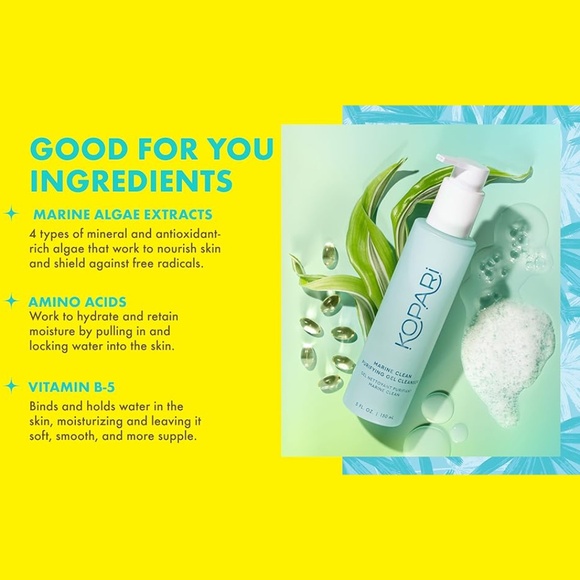 NWOB Kopari Marine Clean Purifying Gel Cleanser - Picture 8 of 11
